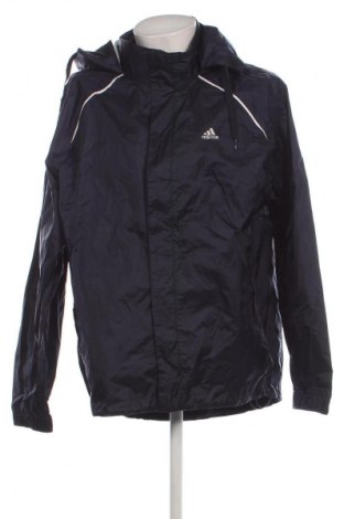 Herrenjacke Adidas, Größe L, Farbe Blau, Preis 28,99 €