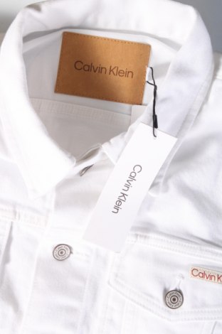 Męska kurtka Calvin Klein, Rozmiar L, Kolor Biały, Cena 518,99 zł