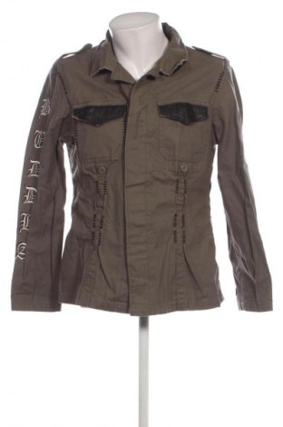 Herrenjacke Fishbone, Größe L, Farbe Grün, Preis € 17,49