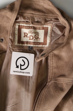 Herrenjacke R.D.G. Italia, Größe S, Farbe Beige, Preis 22,49 €