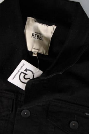 Herrenjacke Rebel, Größe L, Farbe Schwarz, Preis € 13,99