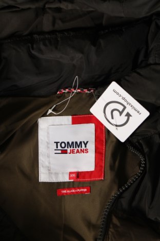 Pánska bunda  Tommy Jeans, Veľkosť XXL, Farba Zelená, Cena  221,95 €