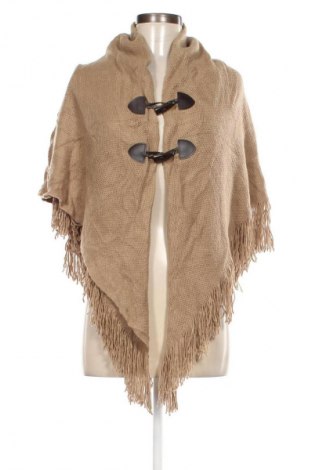 Poncho, Größe L, Farbe Beige, Preis 15,99 €