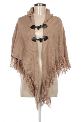 Poncho, Mărime S, Culoare Bej, Preț 48,99 Lei