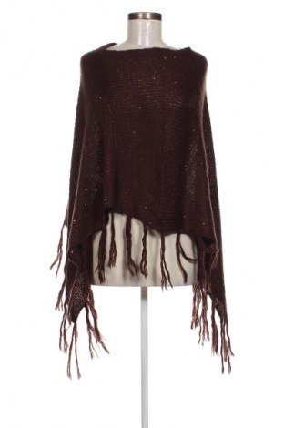 Poncho, Größe S, Farbe Braun, Preis 5,99 €