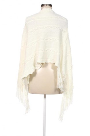 Poncho, Größe M, Farbe Ecru, Preis 5,99 €