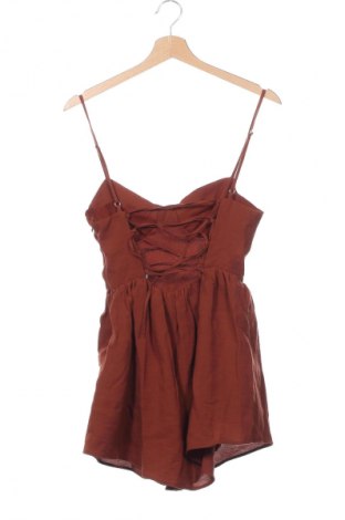 Kleid Bershka, Größe XS, Farbe Braun, Preis 8,49 €