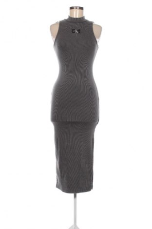 Kleid Calvin Klein Jeans, Größe XS, Farbe Grau, Preis 127,99 €