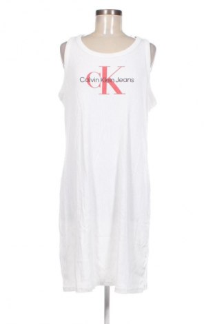 Rochie Calvin Klein Jeans, Mărime 3XL, Culoare Alb, Preț 544,99 Lei
