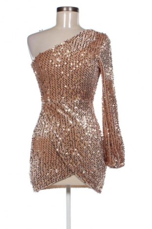 Kleid ChicMe, Größe S, Farbe Golden, Preis € 19,49