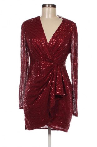 Kleid Double crazy, Größe L, Farbe Rot, Preis 21,99 €