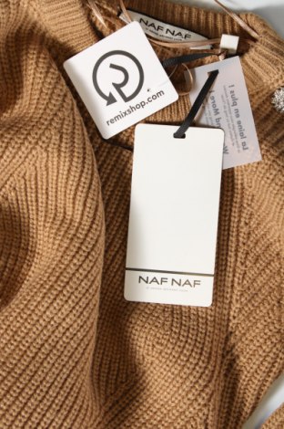 Φόρεμα Naf Naf, Μέγεθος S, Χρώμα  Μπέζ, Τιμή 50,99 €