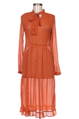 Kleid Pieces, Größe M, Farbe Orange, Preis 4,99 €