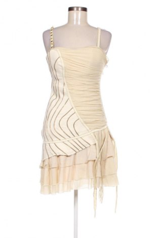 Kleid Tassos Mitropoulos, Größe M, Farbe Beige, Preis 10,99 €