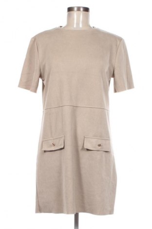 Kleid Zara, Größe M, Farbe Beige, Preis 18,99 €