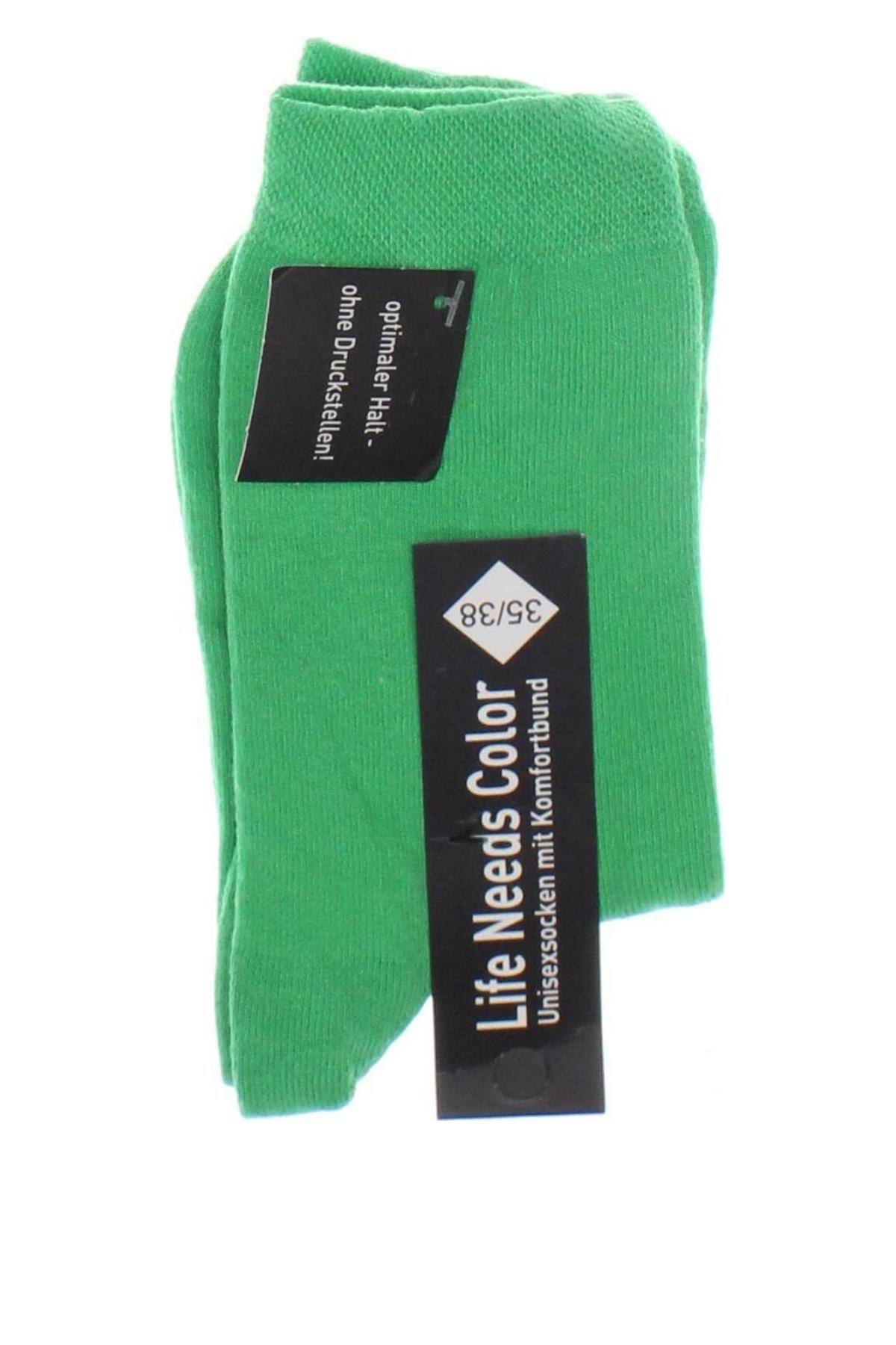 Socken, Größe S, Farbe Grün, Preis 8,49 €