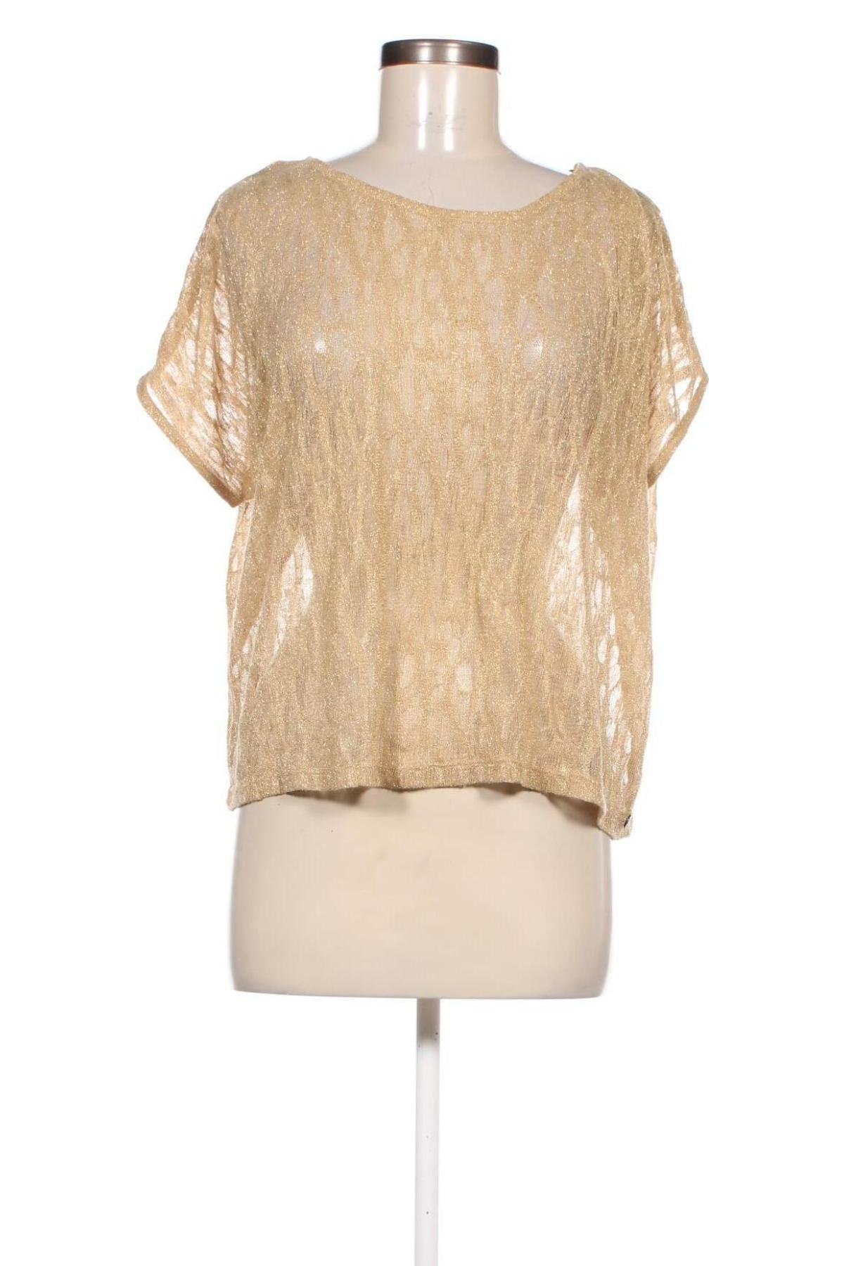 Damen Shirt, Größe M, Farbe Golden, Preis 5,99 €