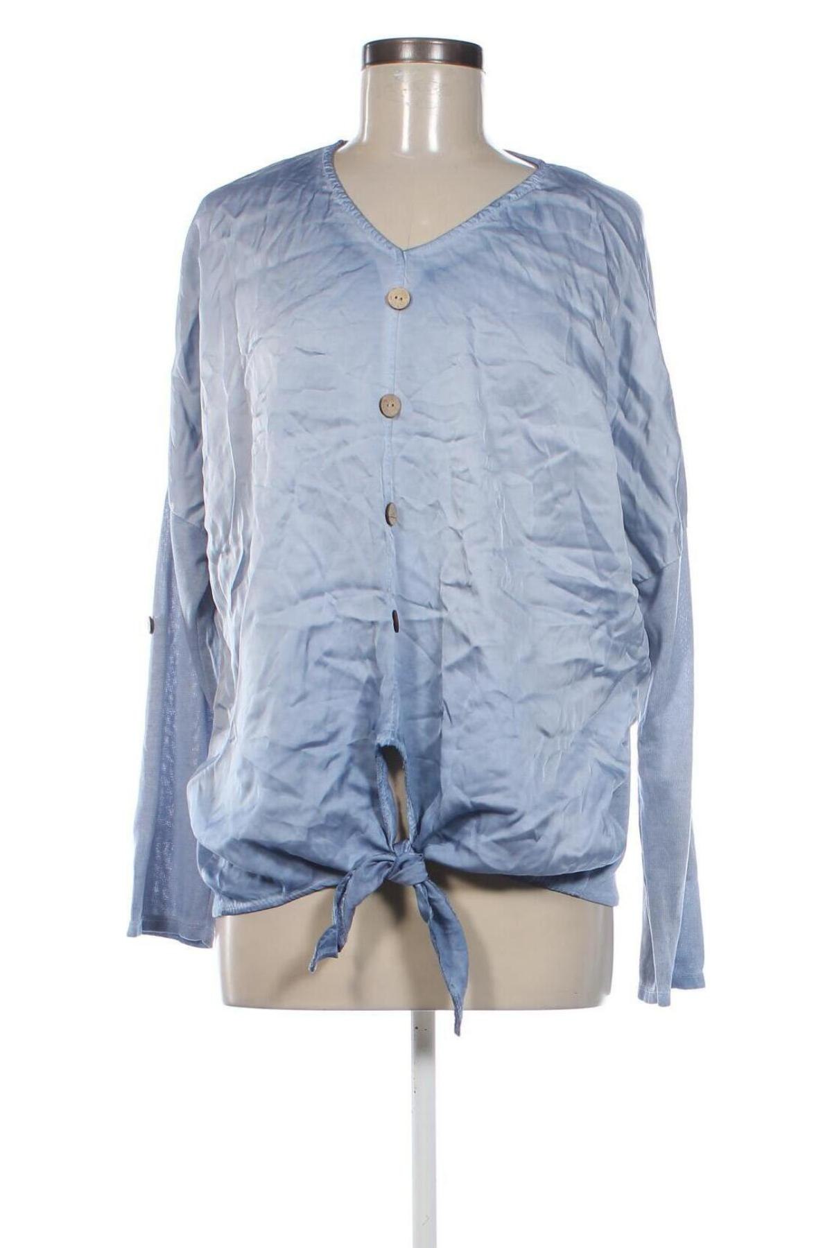 Damen Shirt, Größe L, Farbe Blau, Preis 4,99 €