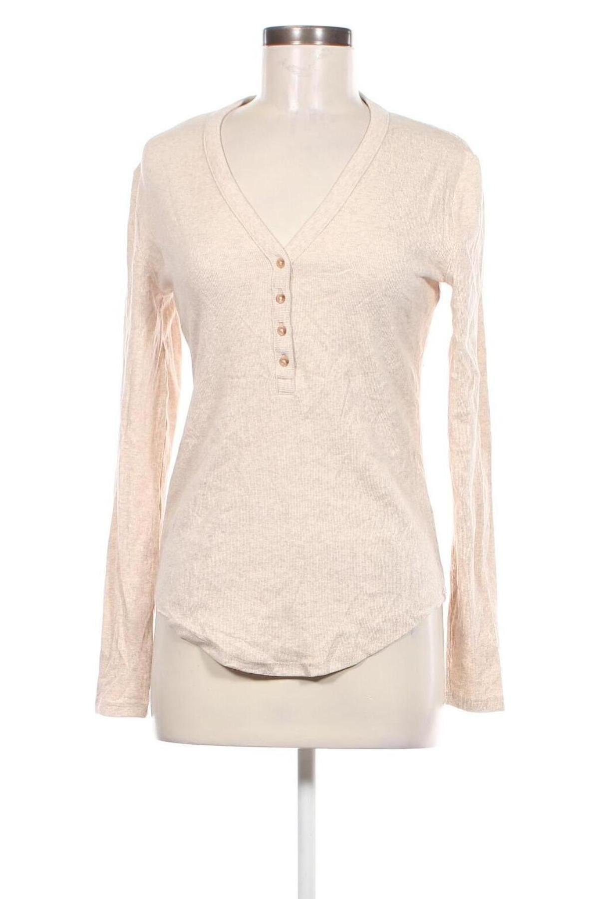 Damen Shirt, Größe M, Farbe Beige, Preis 4,99 €