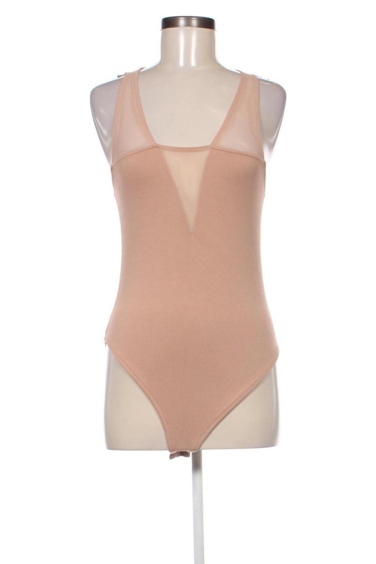 Bluză-body de damă. Zara, Mărime M, Culoare Bej, Preț 93,99 Lei