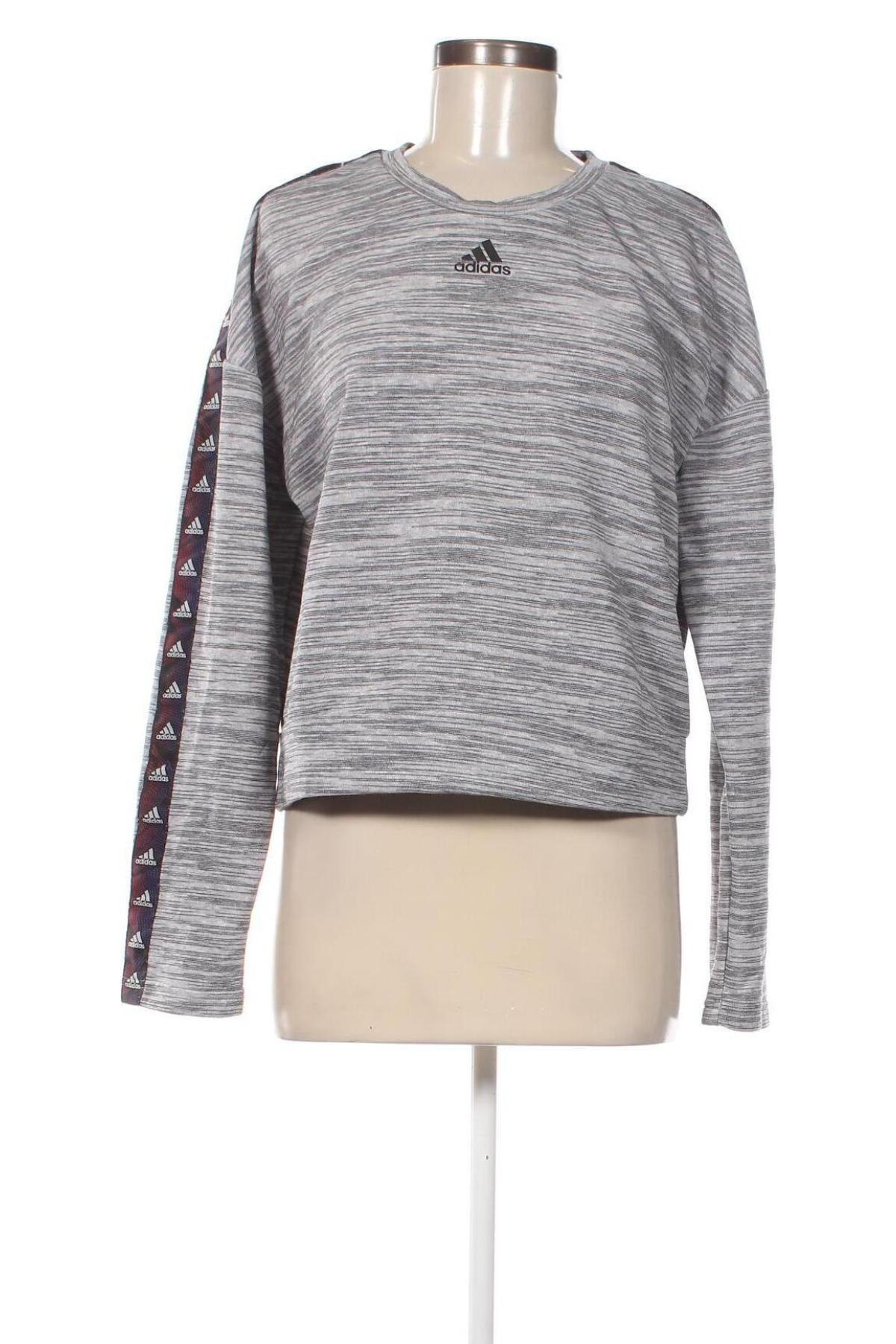 Damen Shirt Adidas, Größe L, Farbe Grau, Preis € 23,99