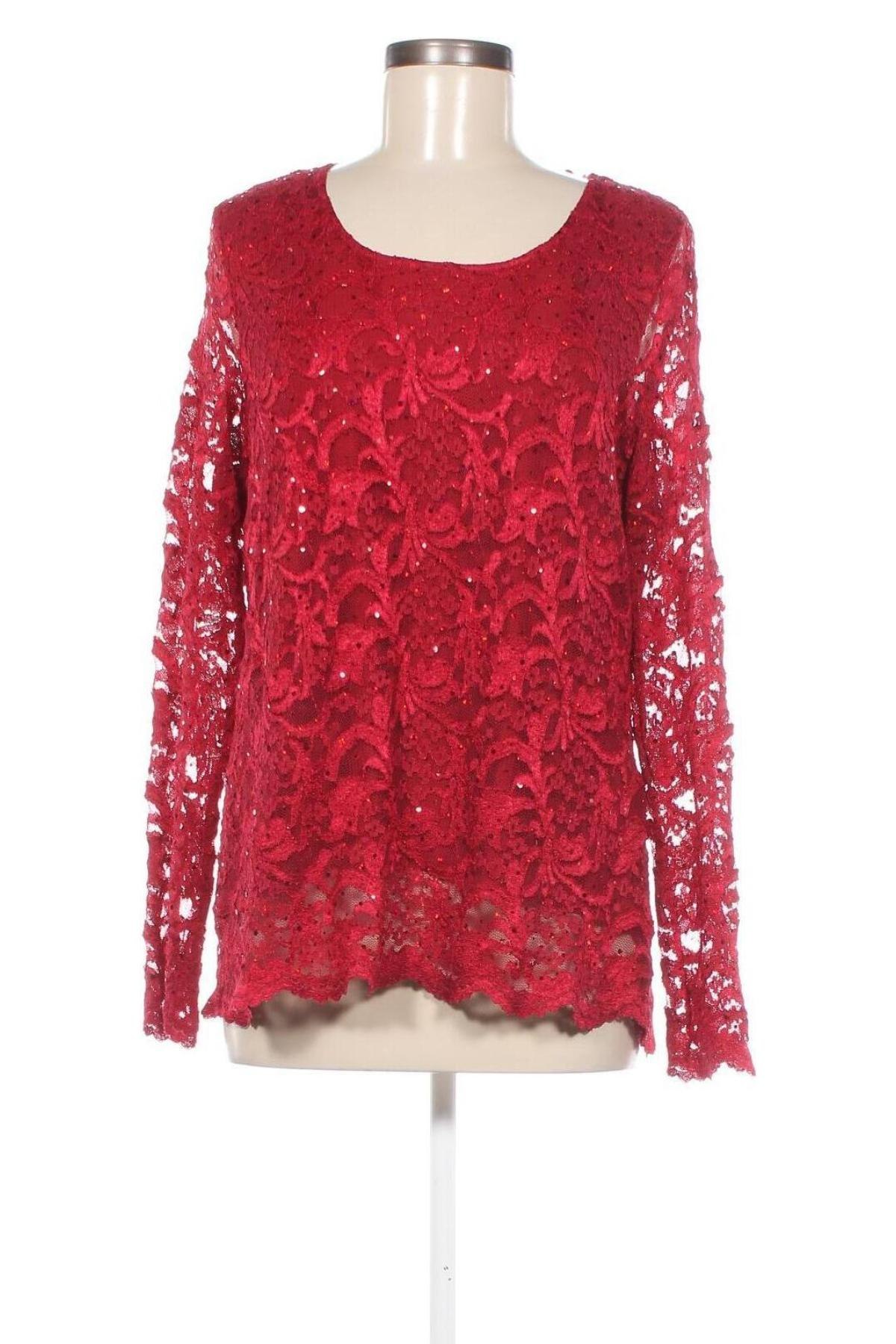 Damen Shirt Alfredo Pauly, Größe L, Farbe Rot, Preis 10,49 €