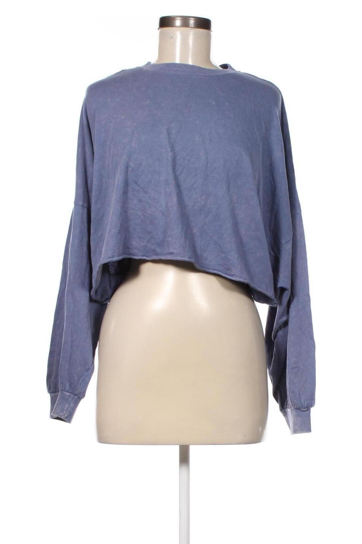 Damen Shirt Bershka, Größe S, Farbe Blau, Preis 5,99 €