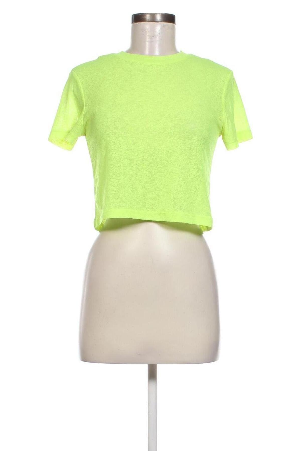 Damen Shirt Bershka, Größe S, Farbe Grün, Preis € 7,99