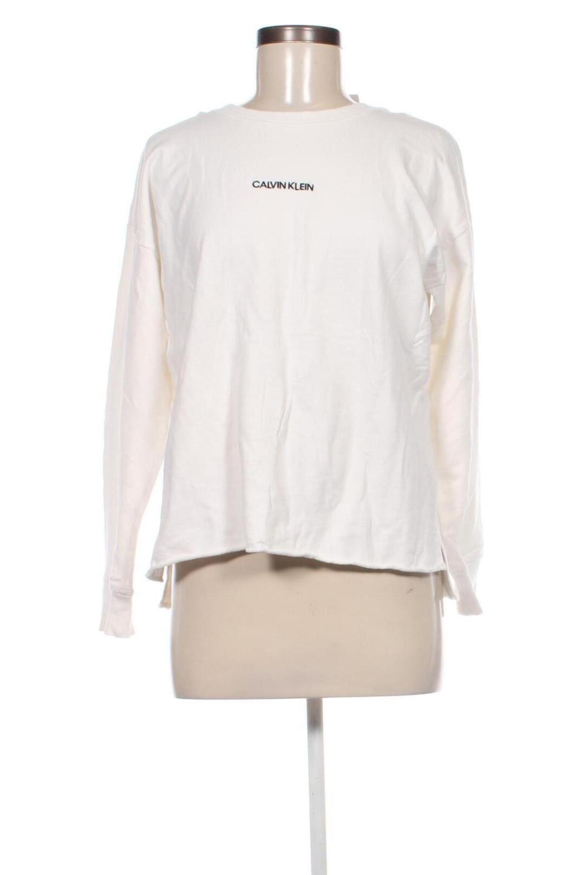 Damen Shirt Calvin Klein, Größe M, Farbe Ecru, Preis 27,99 €