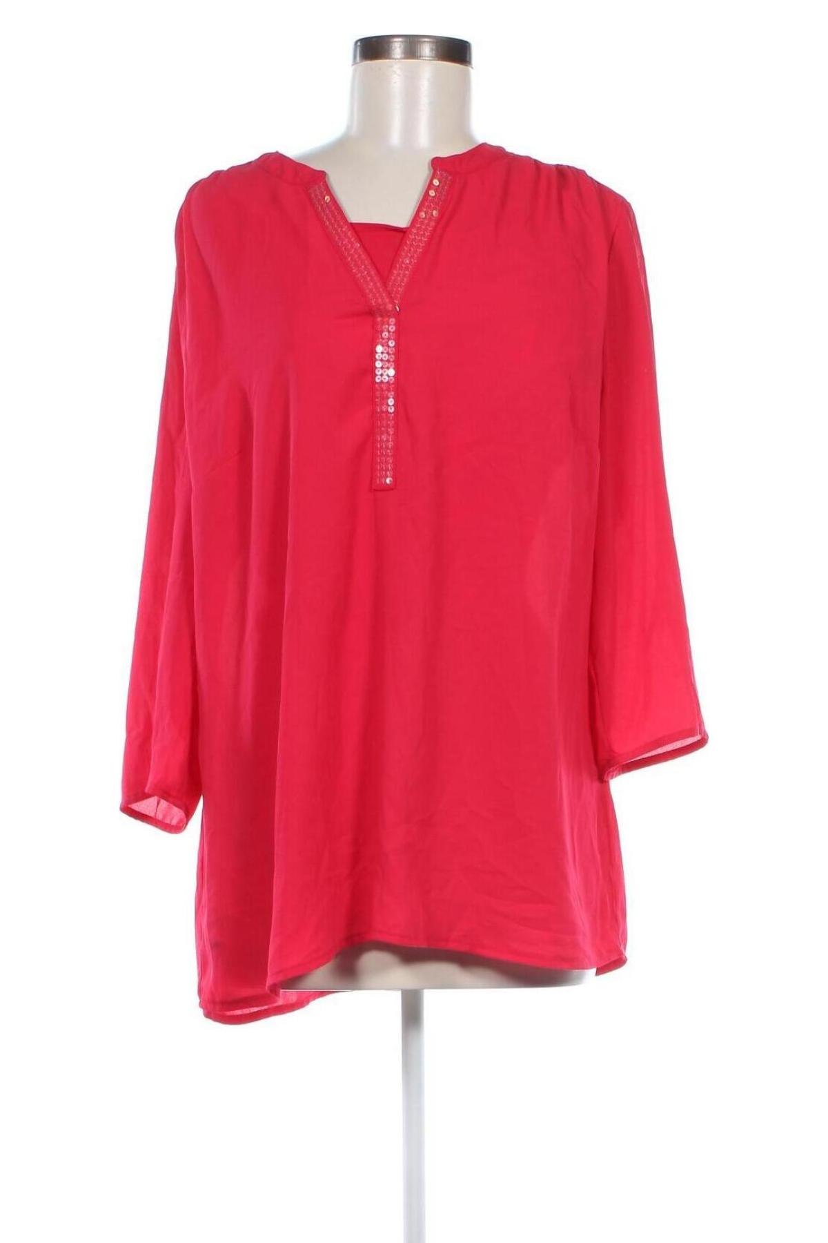 Damen Shirt Canda, Größe M, Farbe Rot, Preis 4,99 €