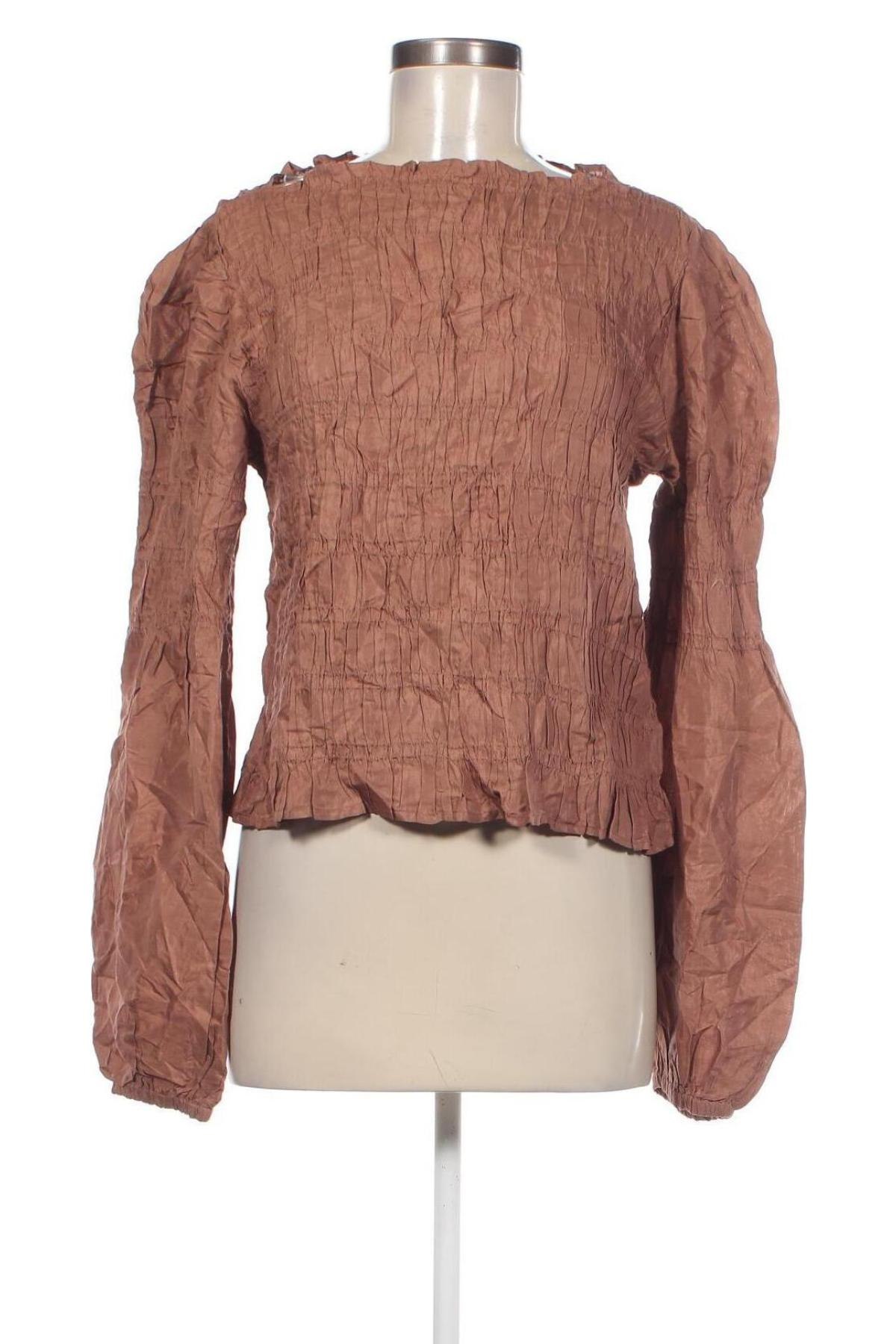 Damen Shirt Cream, Größe L, Farbe Braun, Preis 17,49 €