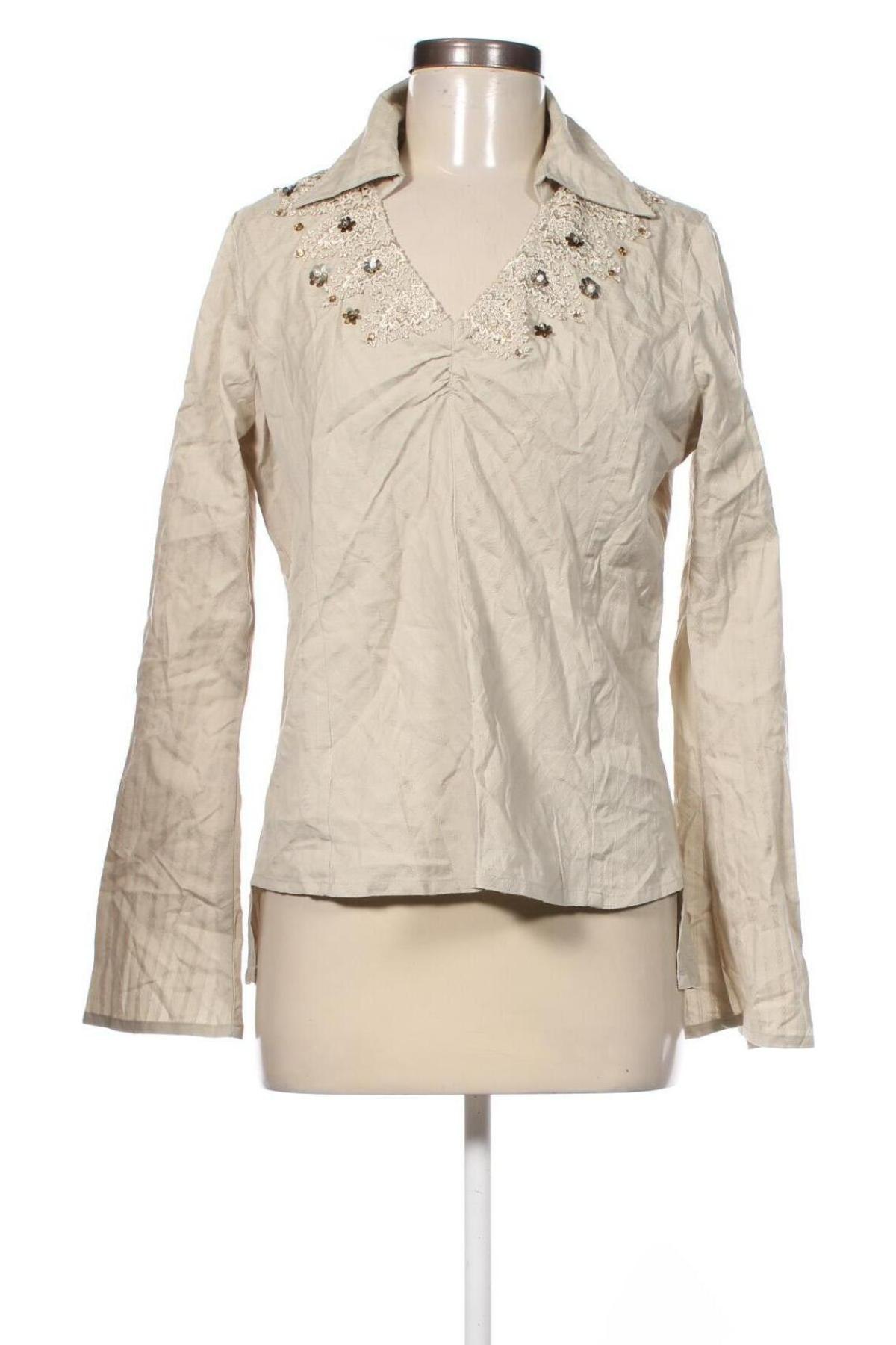 Damen Shirt Culture, Größe L, Farbe Beige, Preis 12,49 €