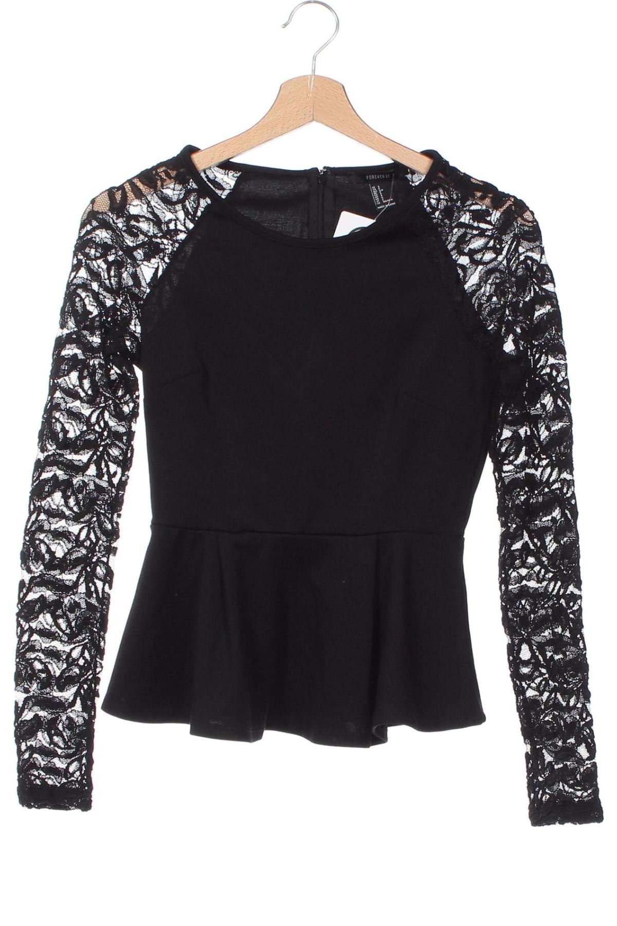 Damen Shirt Forever 21, Größe S, Farbe Schwarz, Preis 2,99 €