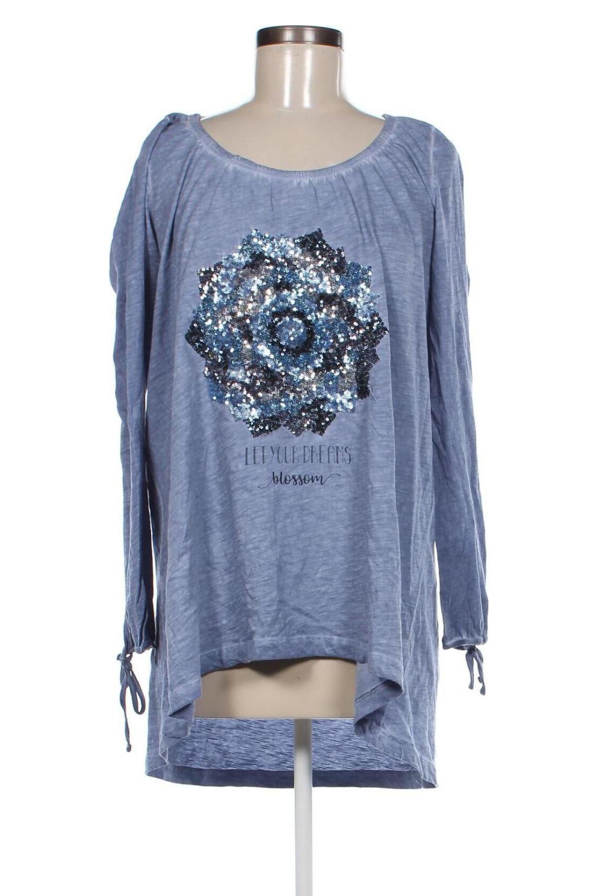 Damen Shirt Gina Benotti, Größe M, Farbe Blau, Preis € 3,99