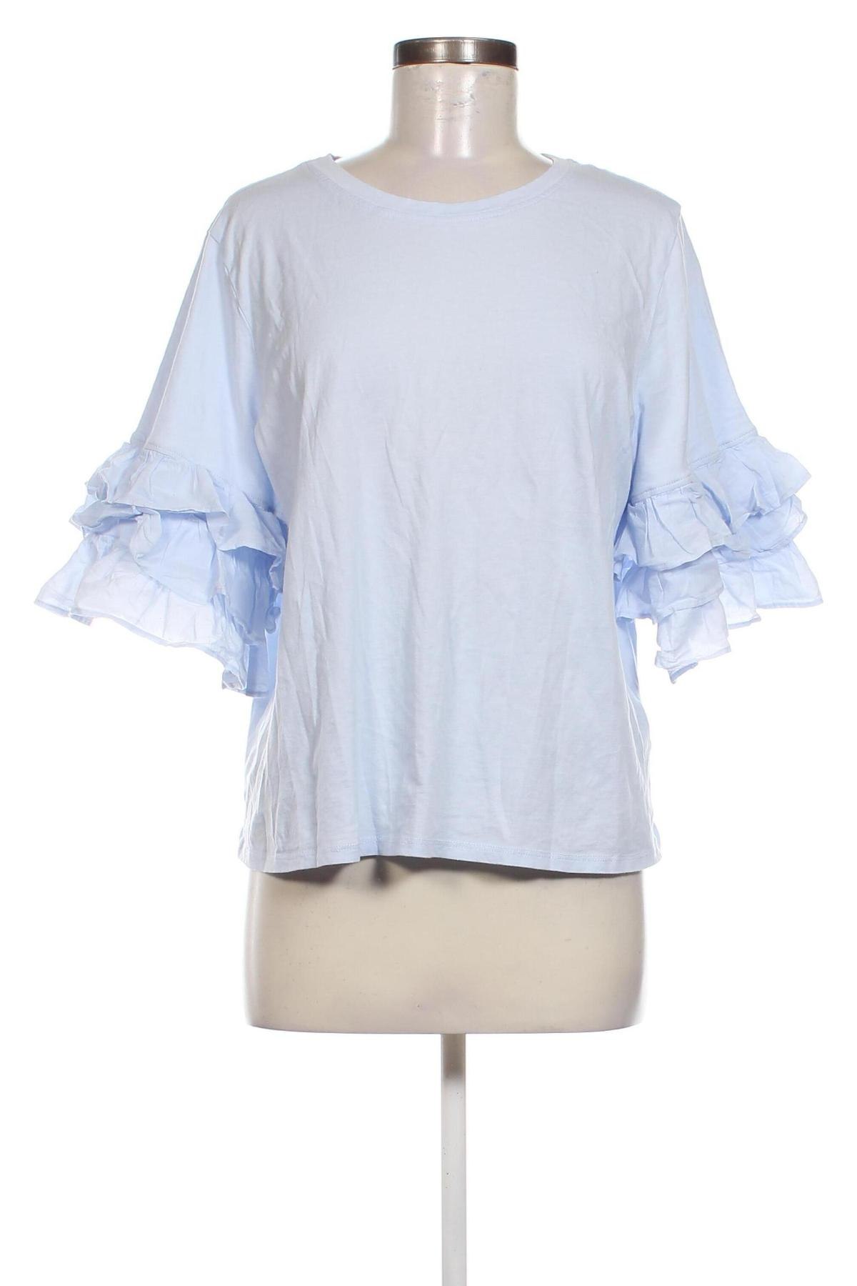 Damen Shirt H&M, Größe L, Farbe Blau, Preis 5,99 €