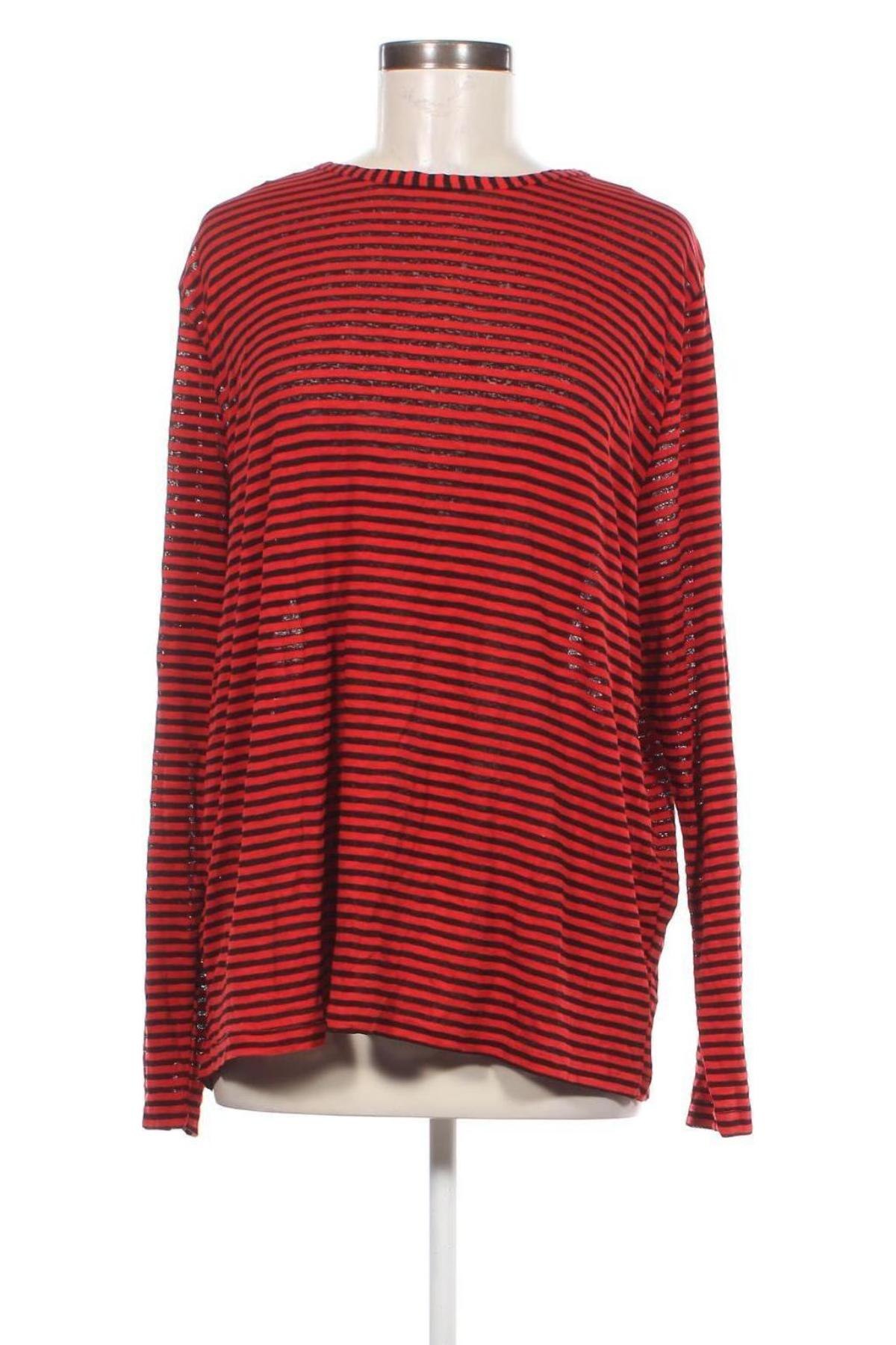 Damen Shirt H&M, Größe 4XL, Farbe Rot, Preis 13,49 €