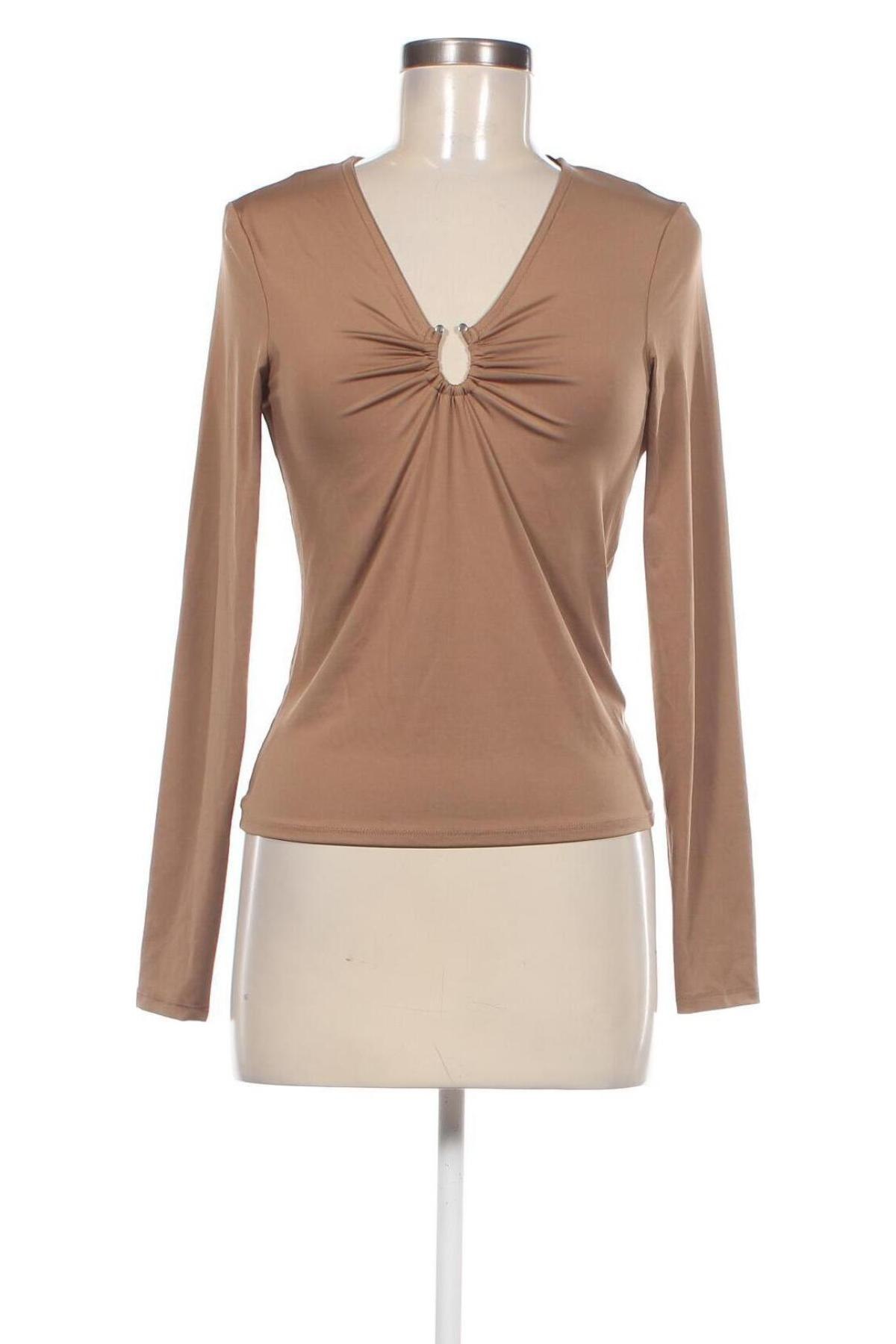 Damen Shirt H&M, Größe M, Farbe Beige, Preis 13,49 €