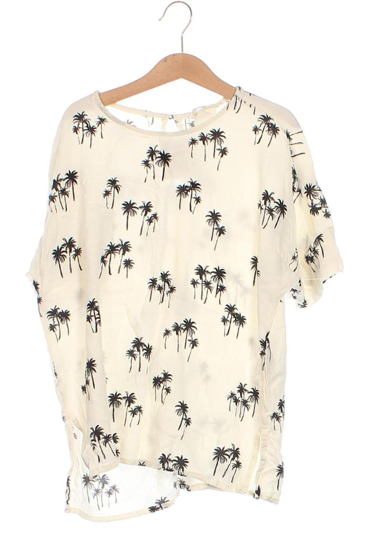 Damen Shirt H&M, Größe XS, Farbe Beige, Preis 5,99 €