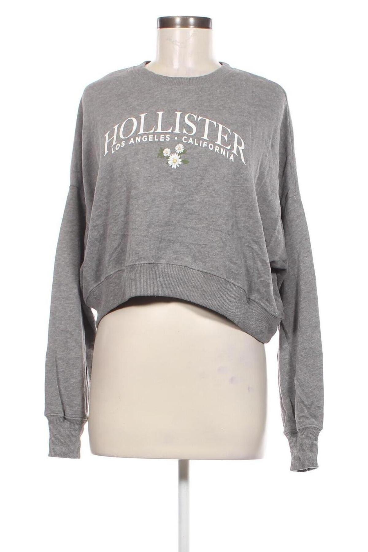 Damen Shirt Hollister, Größe S, Farbe Grau, Preis € 9,99