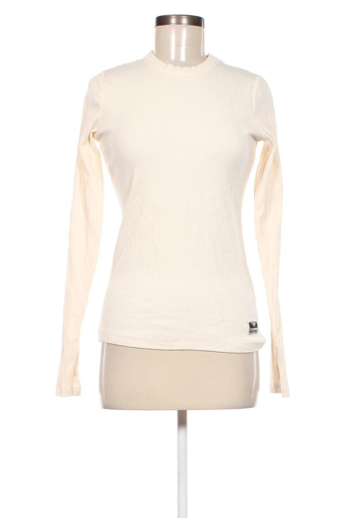 Damen Shirt Hummel, Größe M, Farbe Ecru, Preis 9,99 €