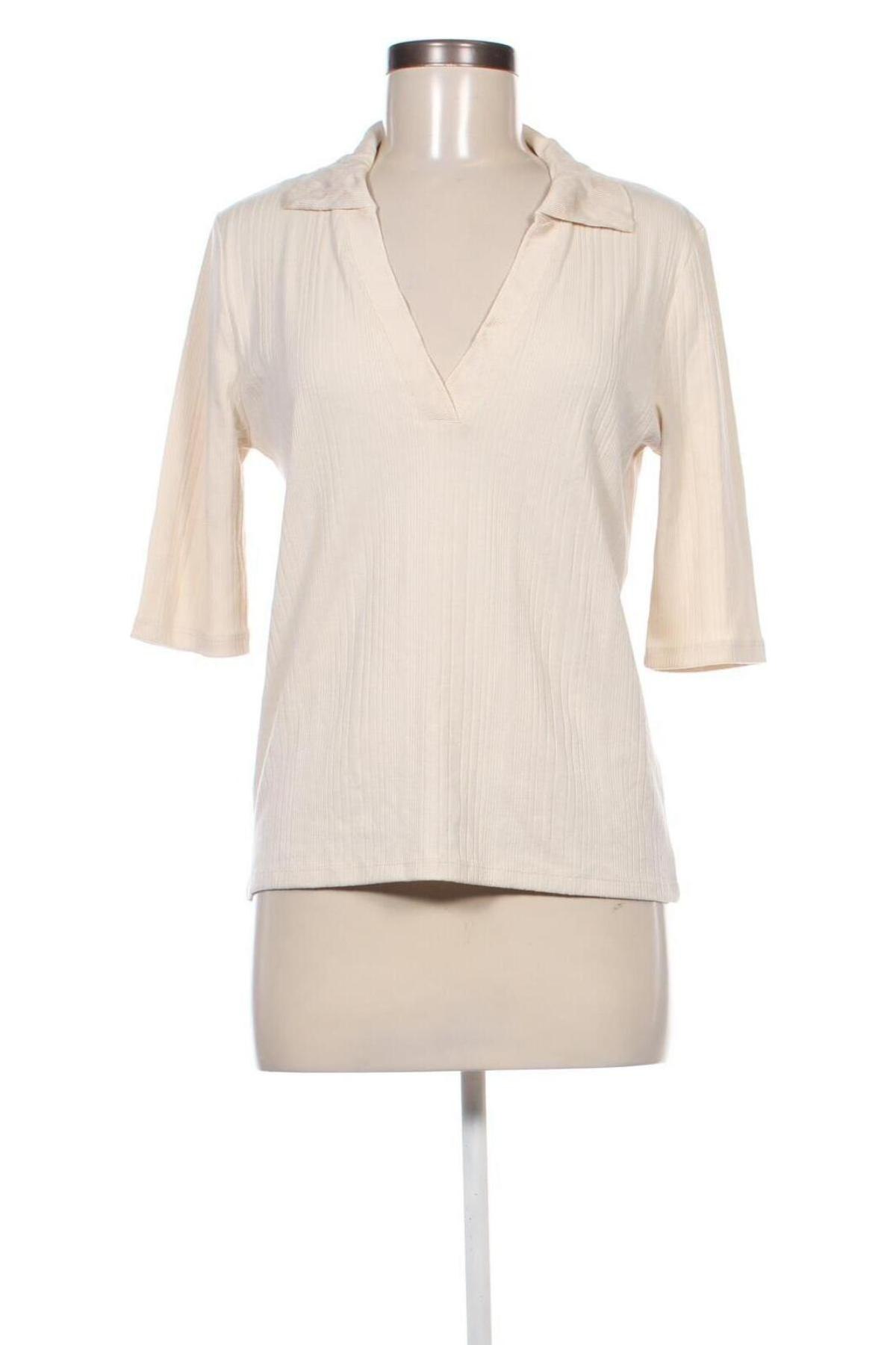 Damen Shirt Lindex, Größe L, Farbe Beige, Preis 6,99 €