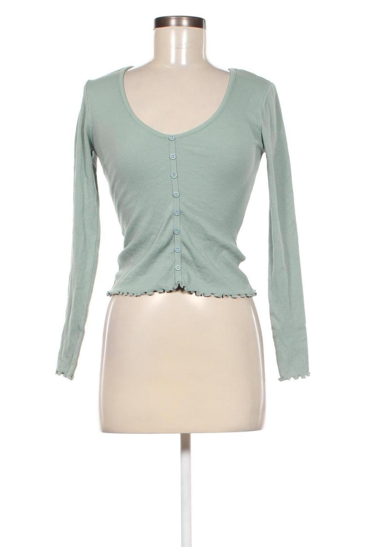 Damen Shirt Review, Größe S, Farbe Grün, Preis 9,99 €