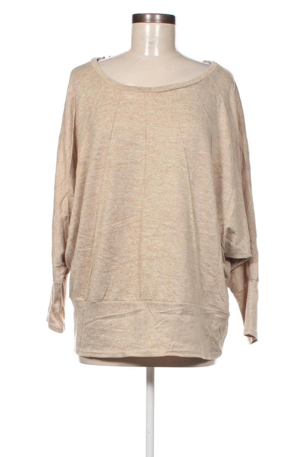 Damen Shirt Rockmans, Größe L, Farbe Beige, Preis 8,99 €