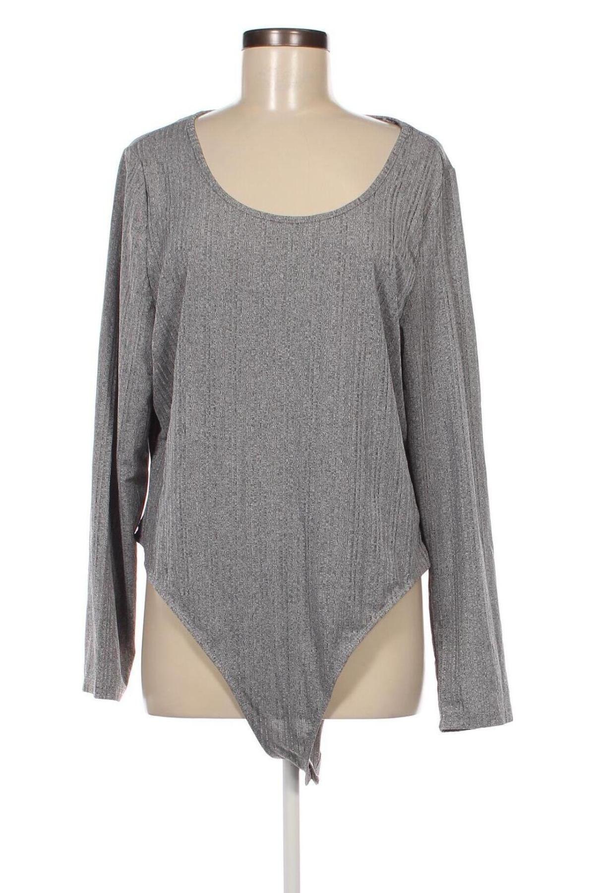 Damen Shirt SHEIN, Größe 4XL, Farbe Grau, Preis € 15,99