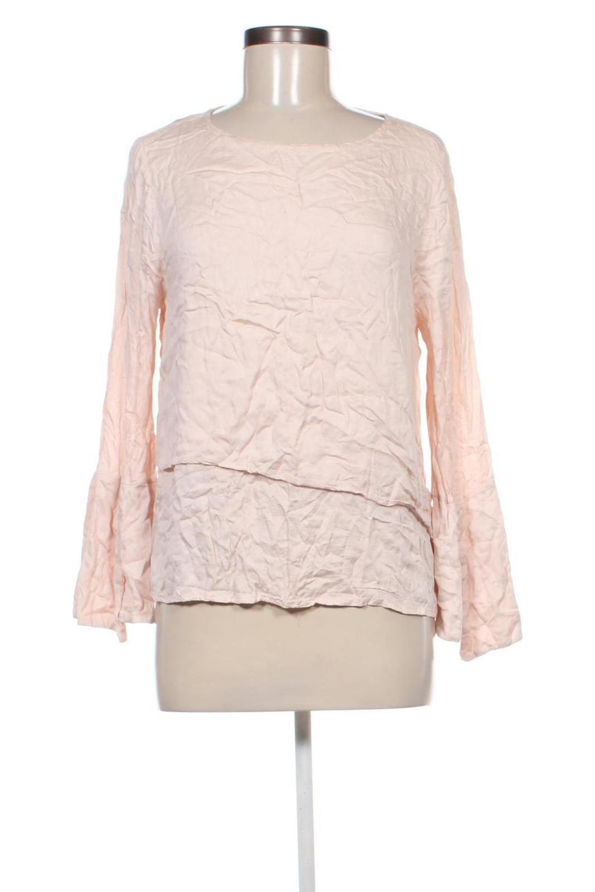 Damen Shirt Saint Tropez, Größe M, Farbe Beige, Preis 6,49 €