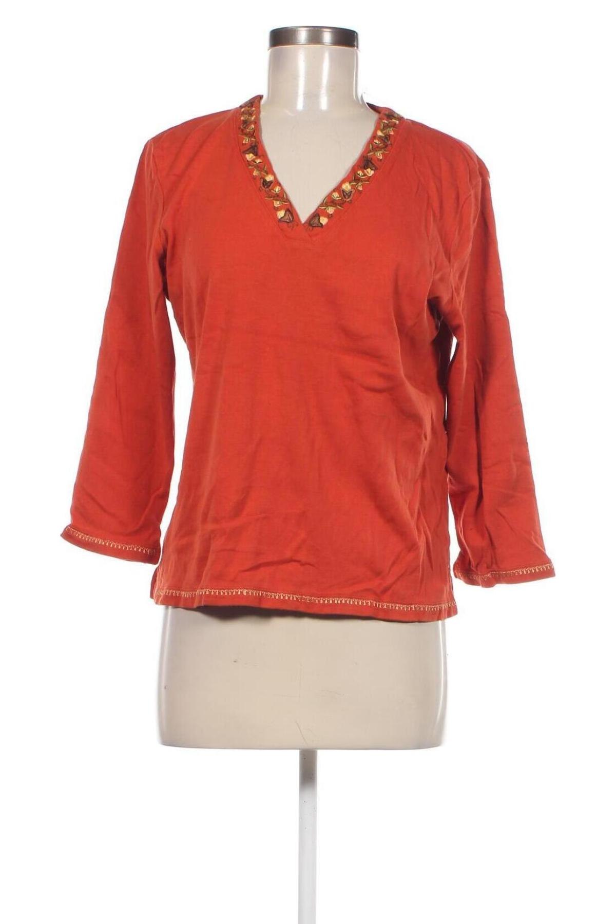 Damen Shirt St. John's Bay, Größe L, Farbe Orange, Preis 6,99 €