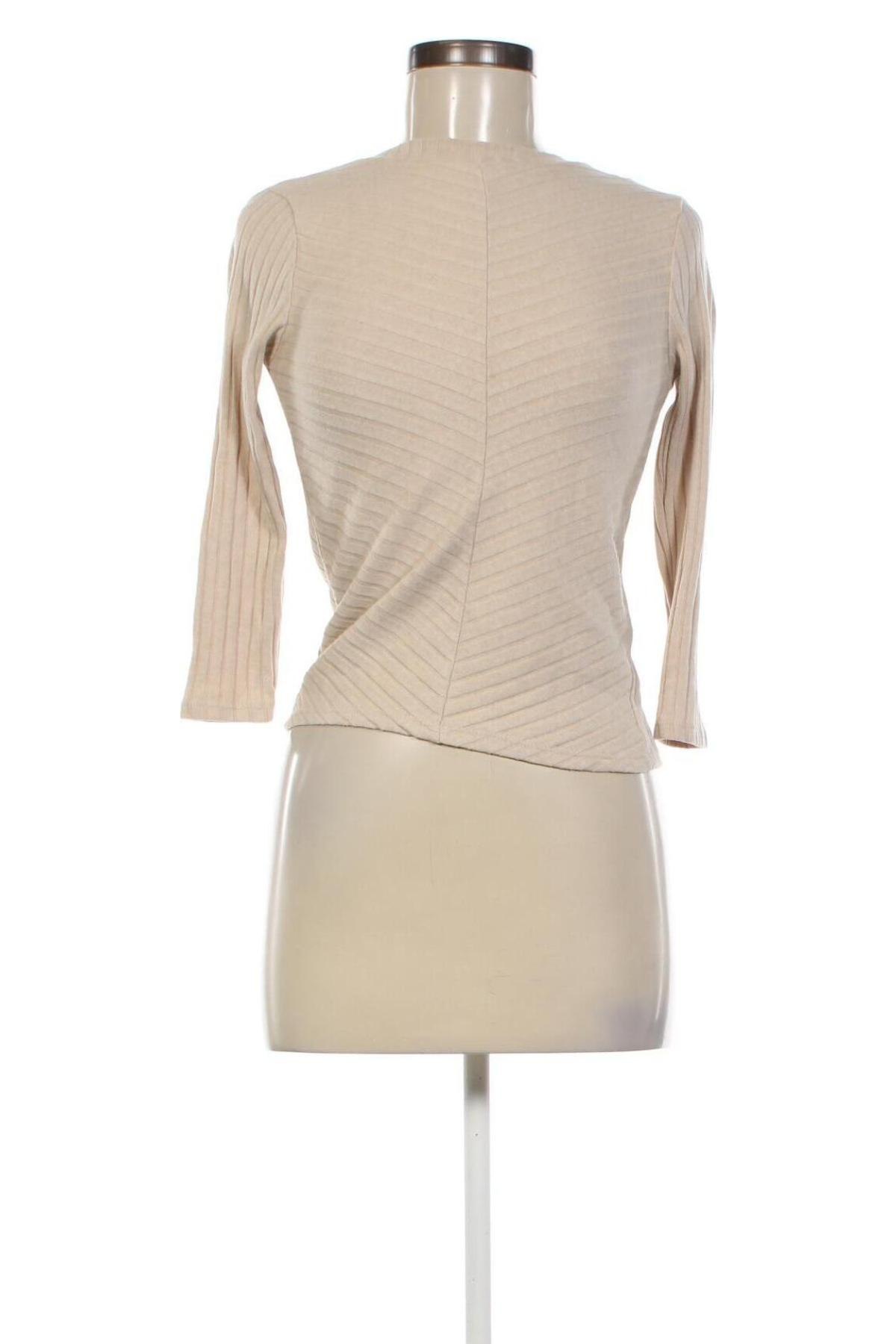 Damen Shirt Stradivarius, Größe S, Farbe Beige, Preis € 3,99