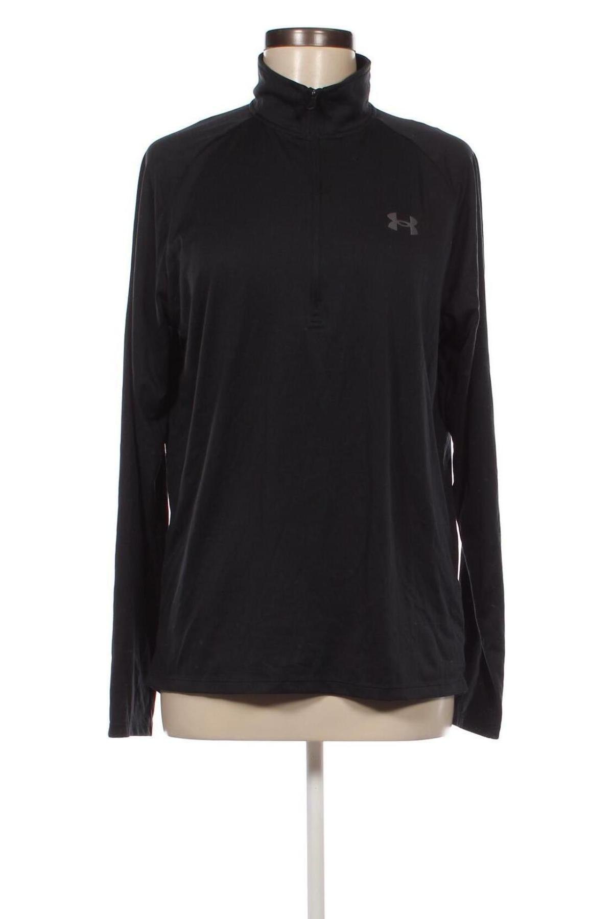 Damen Shirt Under Armour, Größe M, Farbe Schwarz, Preis 23,99 €