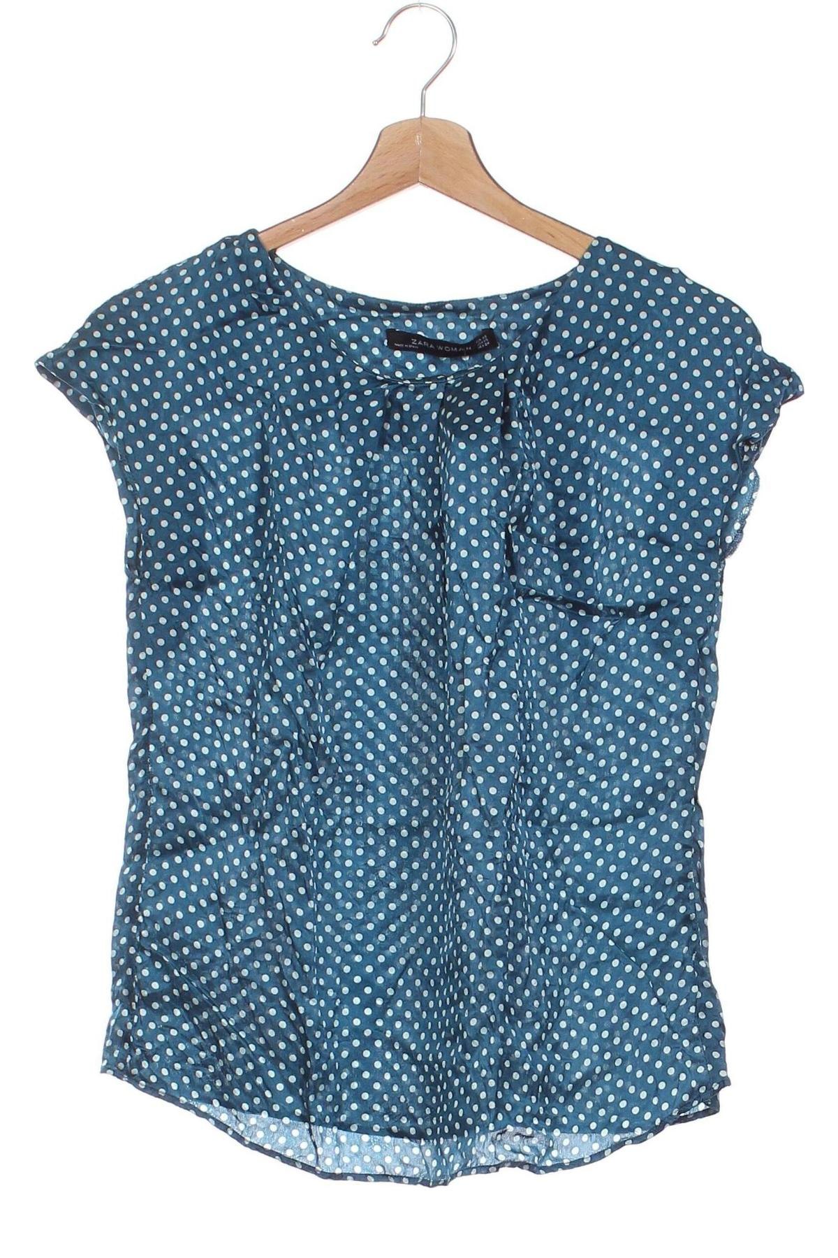 Damen Shirt Zara, Größe XS, Farbe Grün, Preis € 8,49