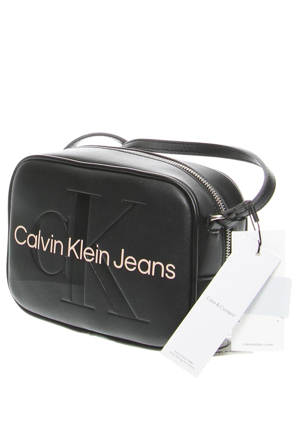 Γυναικεία τσάντα Calvin Klein Jeans, Χρώμα Μαύρο, Τιμή 79,99 €